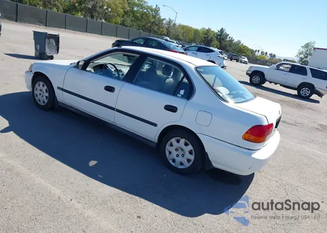 1998 Honda Civic Lx from USA, damaged, VIN 1HGEJ6672WL047291